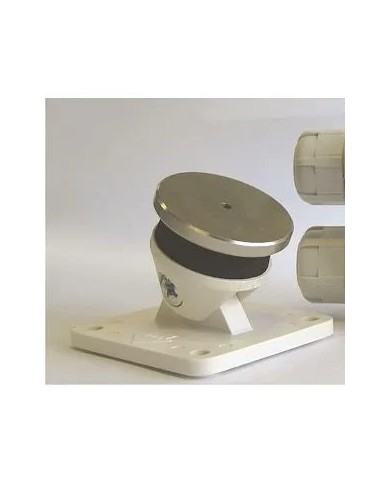 Contro il piatto articolato con bracci regolabili per la custodia in metallo di ventosa