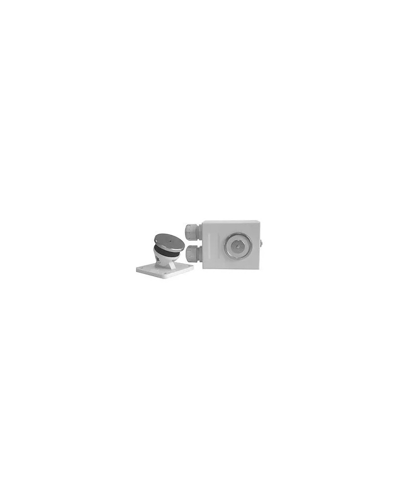 Ventouse Metal 24 V - 200 N + Inter avec Contre Plaque articulee