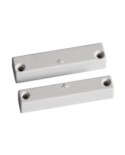 Contatto magnetico in plastica bianca per essere cablato. Serie 450M -A2S