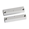 Contacto magnético de plástico blanco para estar alámbrico. Serie 450m -A2S