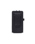 Bolso de piel con trabilla para cinturón Ex-Handy