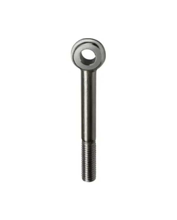 BM8 X 70 Tornillo de ojo con 2 tuercas, acero inoxidable -A2S