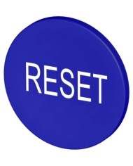 Plaque bouton atex série 8602 bleu RESET -A2S