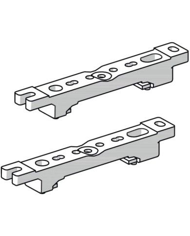 Rail de montage 6001 acc. de fixation,