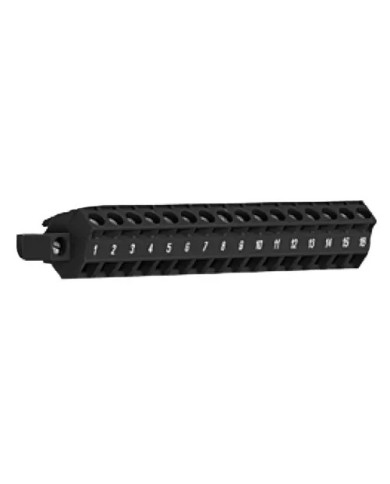 Mark screw terminal block 1-16 with AVERT
