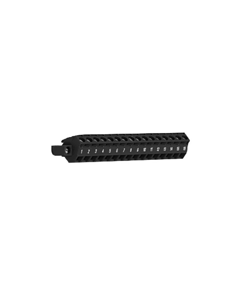 Mark screw terminal block 1-16 with AVERT