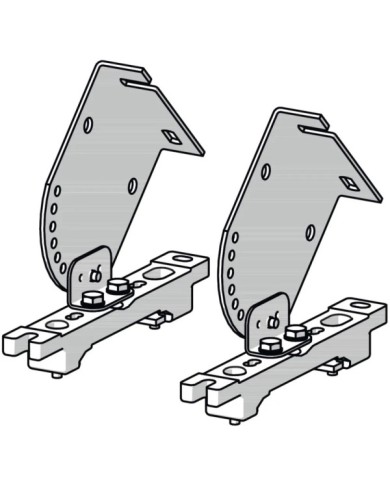 Angle de cloison 6001 fixer, acc,