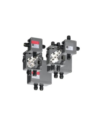 Boîte de dérivation ATEX série 8118 en GRP : Ex e, IP66 - A2S