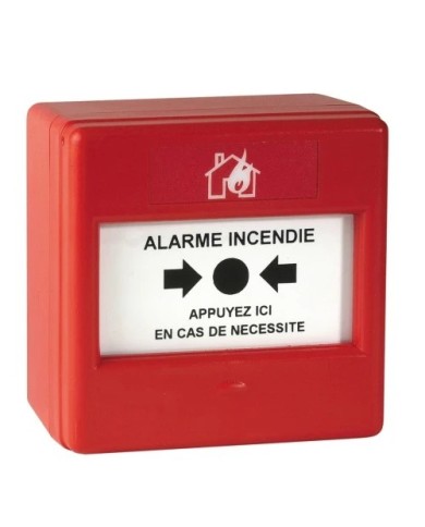 Déclencheur Manuel Adressable série  A3000 avec Voyant - IP21 -A2S
