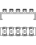 Fuse holder for 9001, 9002 and 9004