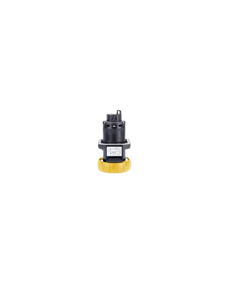 Flange socket 16 A compact series 8572 / 15-304 -A2S