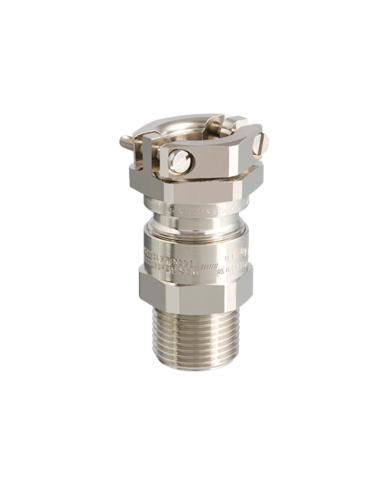 Cable gland with ADE 1F2 A ISO16 N ° 04 N -A2S series
