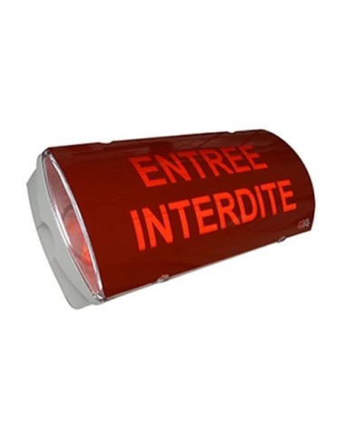 Panneaux Lumineux "Entrée Interdite" IP65 -A2S