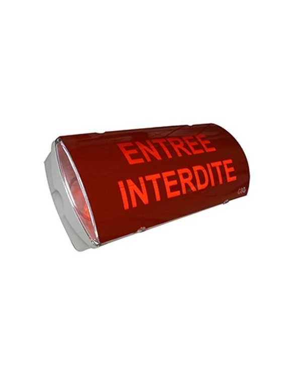 Panneaux Lumineux "Entrée Interdite" IP65 -A2S
