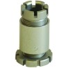BV AG5 Sanfte Presse 1 + Mutter - eloxiertes Aluminium -A2s