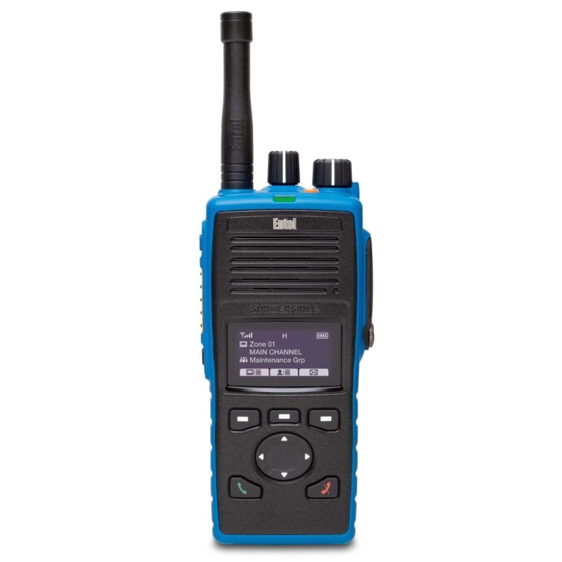 Radio ATEX UHF ENTEL DT885 – DMR / Analogique avec écran OLED