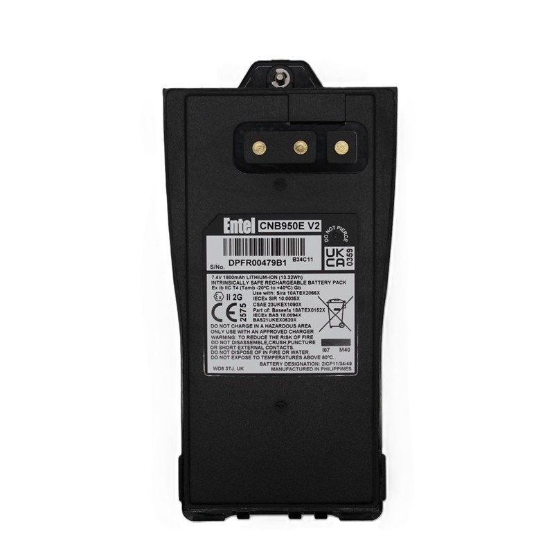 Batterie Li-ion ATEX ENTEL CNB950EV2 – 1800 mAh