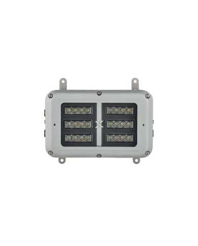 SPARTAN BULKHEAD BL24 Zone 1 Emergency 2500 lumens - A2S