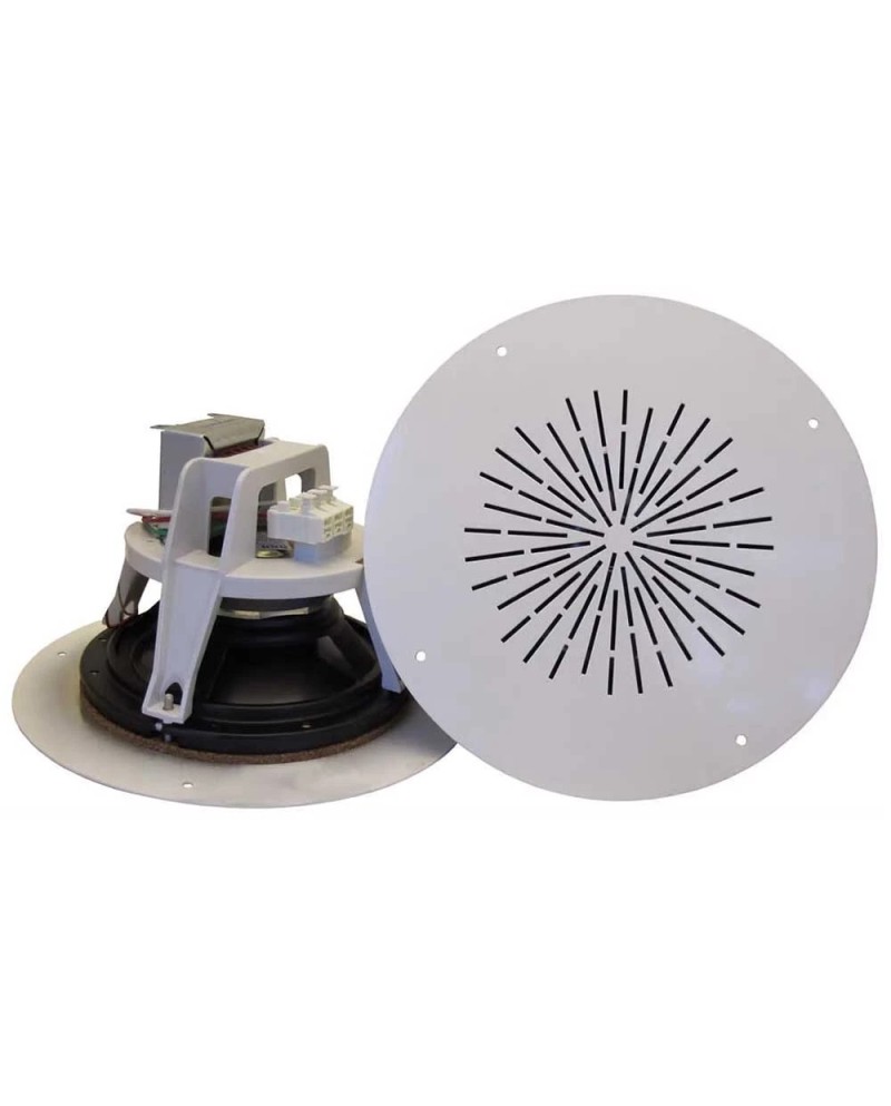 Haut-parleur de plafond 6″ 6W série B-620 T, 70/100V, PA - A2S