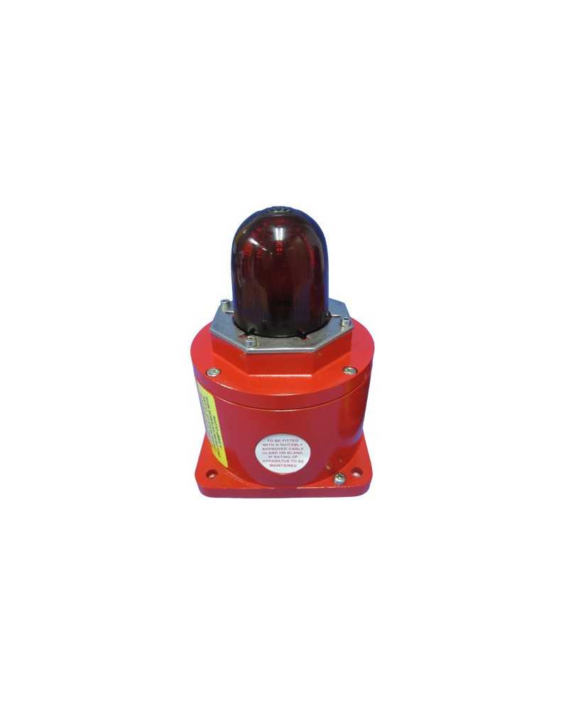 ATEX BC125 Blitzfeuer: Edelstahl, für Zone 1, 21 - A2S