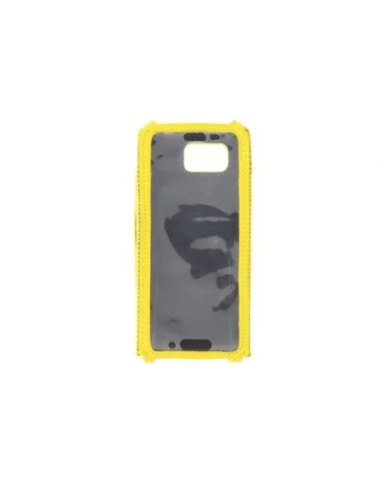 Etui en cuir jaune (sans Clip ceinture) Handy 10