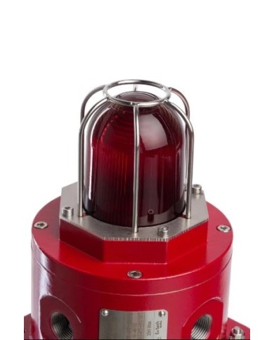 Feu flash ATEX BC125 : acier inoxydable, pour zone 1 - A2S