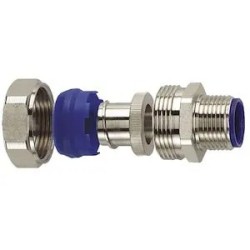 Raccordo di Cabrook - Dimensioni 10 - PG 7 - Ottone nichelato - IP67 -A2S