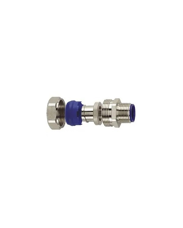 Caprook fitting - Size 10 - PG 7 - Nickel-plated brass - IP67 -A2S