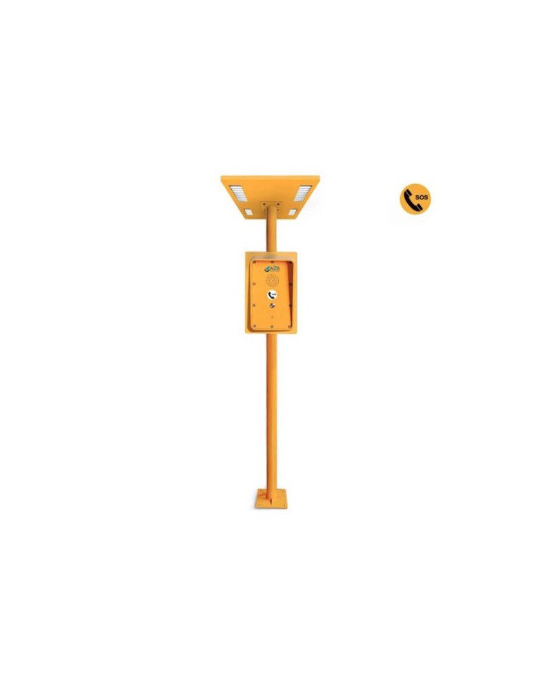 EASYSOL Solaranrufstation: wetterfestes Telefon - A2S