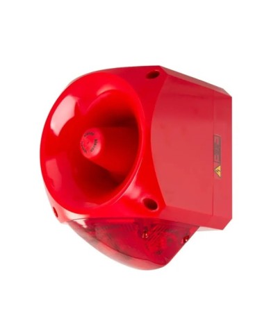 Avertisseur combiné Nexus AEL105 LED 10-60Vcc 113dB IP66 orange -A2S