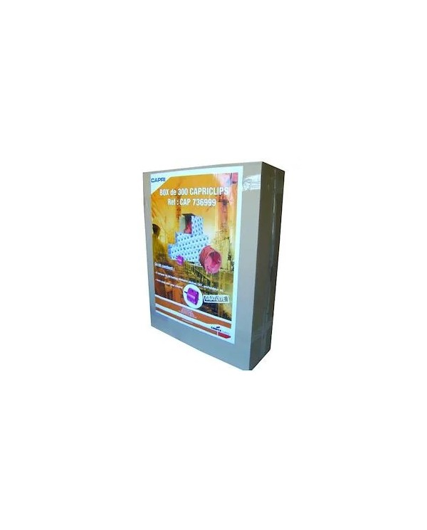 Lot de 300 Capriclips 6X50 +1 Scie Cloche -A2S