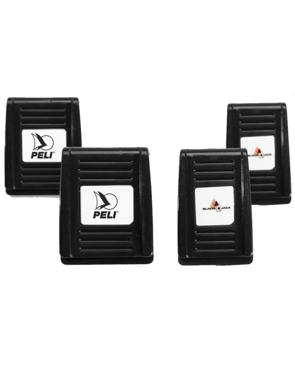 Attache double pour casque de chantier - A2S