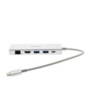 Adaptateur USB-C vers Multi-Port (HDMI, USB-C, RJ45)