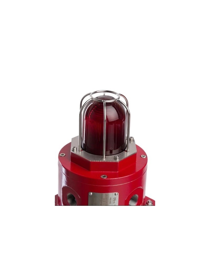 Feu flash ATEX BC125 : acier inoxydable, pour zone 1 - A2S