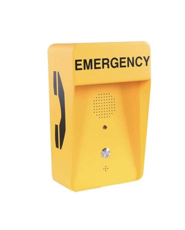 Téléphone d'urgence étanche ISIS : GSM ou VoIP, IP66 - A2S