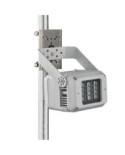 Kit de montage sur poteau vertical, acier inoxydable - pour FL24
