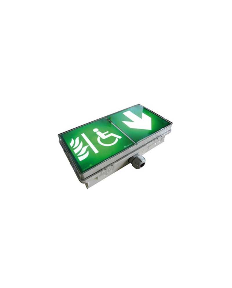 EXIT N Autonomous Security Lighting Block