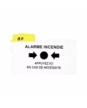 achet de 5 Membranes 'APPUYER ICI' pour Déclencheurs Man. S3000
