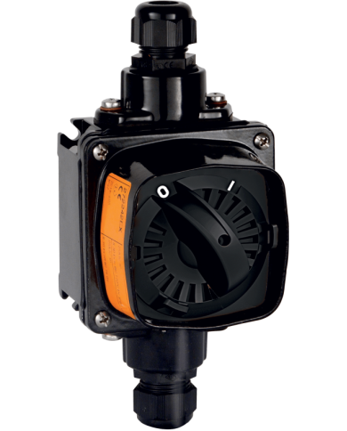 Interruttore rotativo serie CAM-EX in alluminio zona 2-22