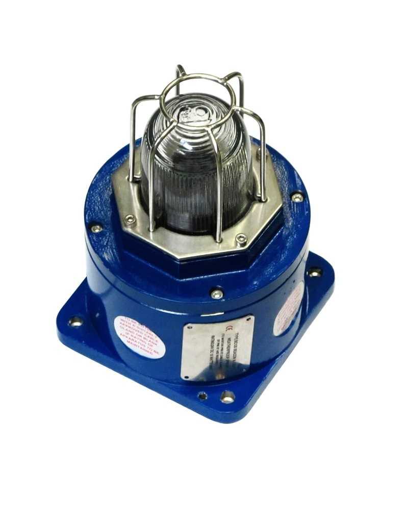 ATEX BC125 Blitzfeuer: Edelstahl, für Zone 1, 21 - A2S