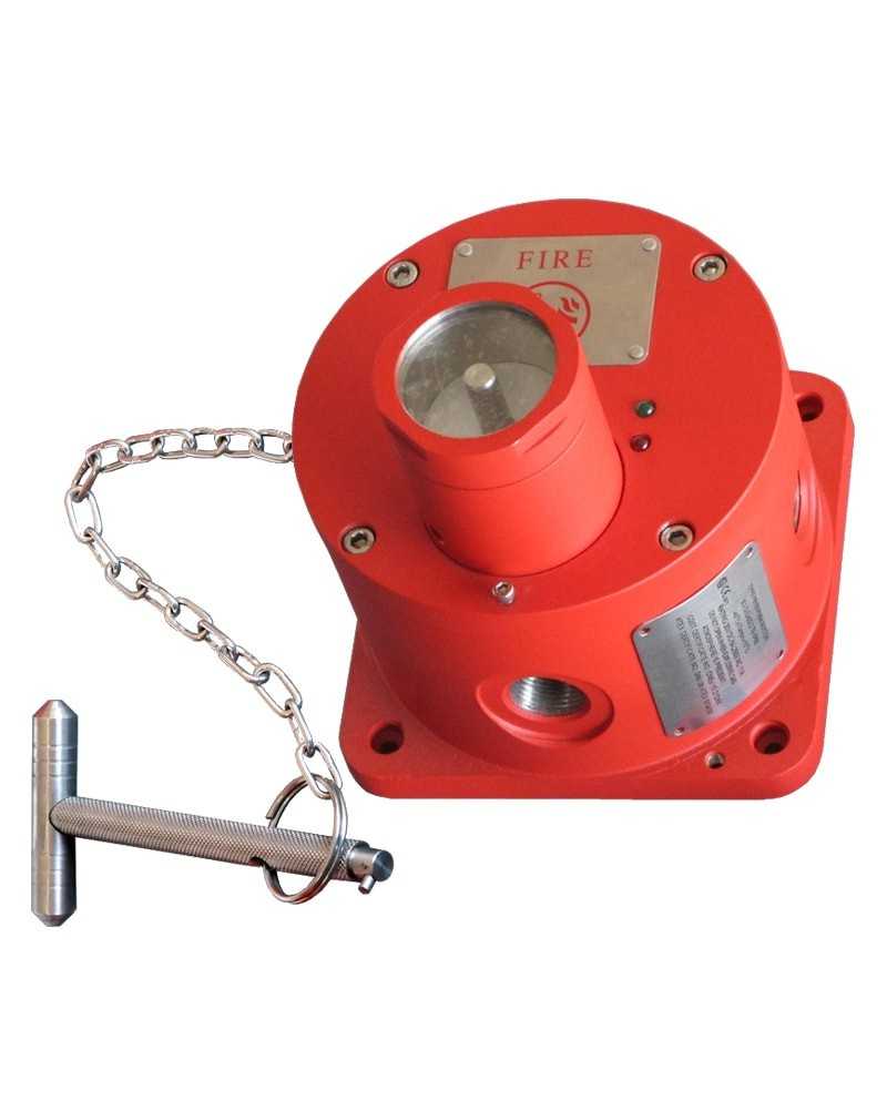 ATEX CP 125 manual call point:stainless steel-zone 1-21