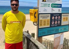 Les téléphones de secours A2S équipent les plages des Landes