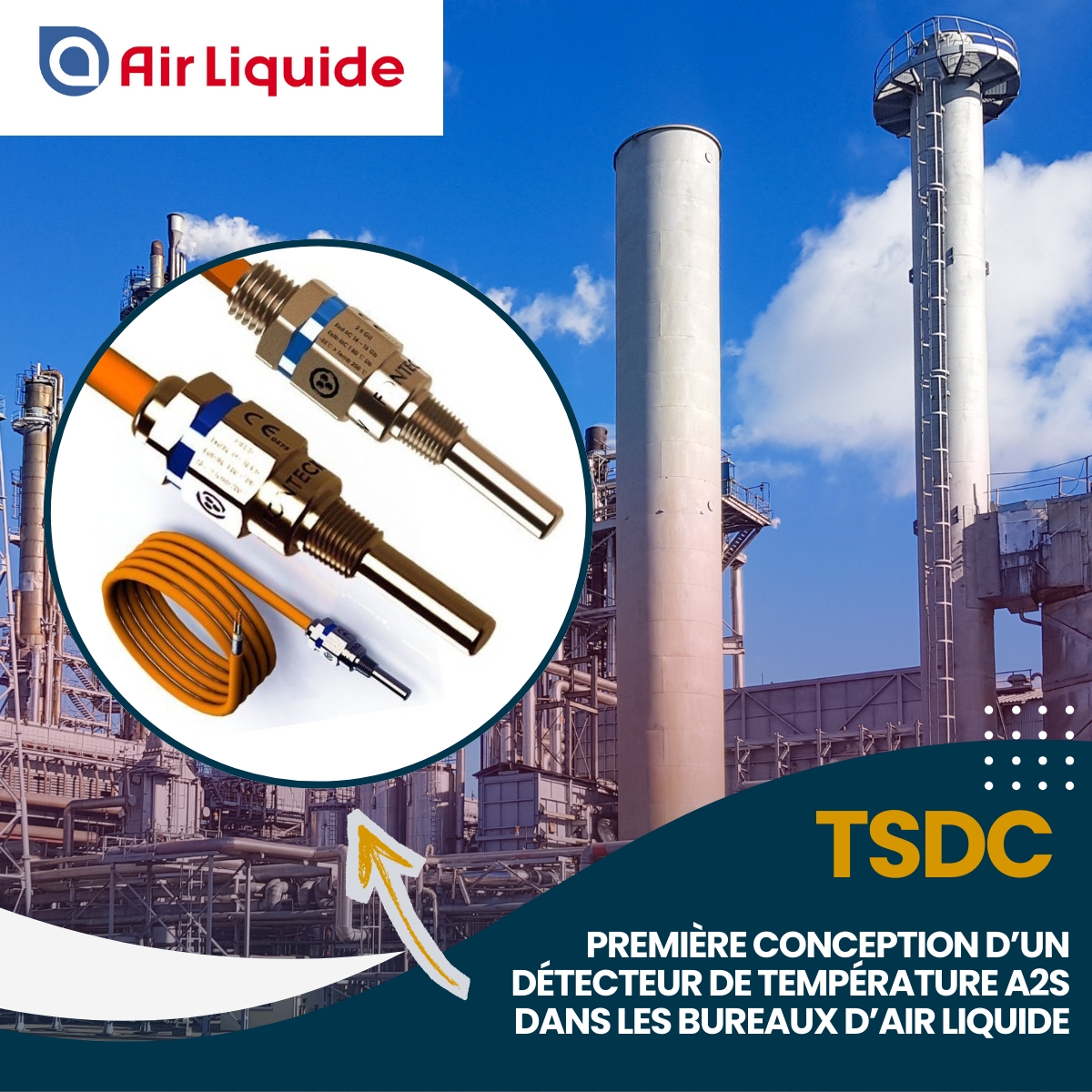 Plus de 10 ans aux côtés d’Air Liquide : le TSDC développé par A2S