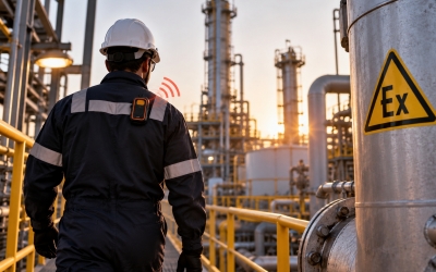 PTI ATEX : sécurité travailleur isolé en zone explosive