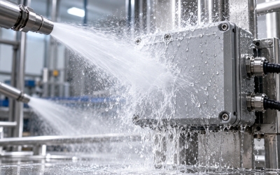 IP69K : protection maximale contre jets haute pression